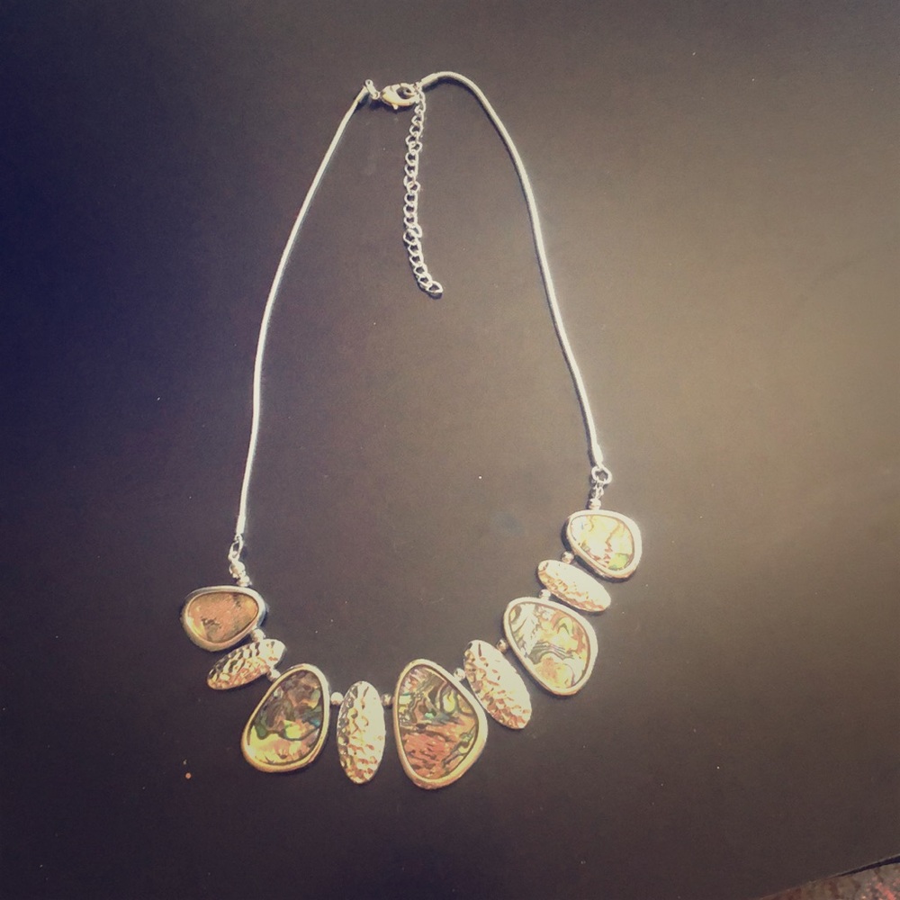 Silver necklace